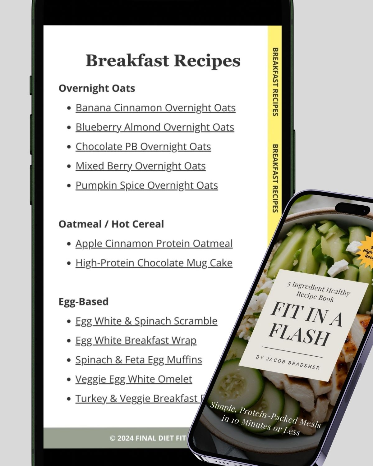 Fit in a Flash Recipe Book
