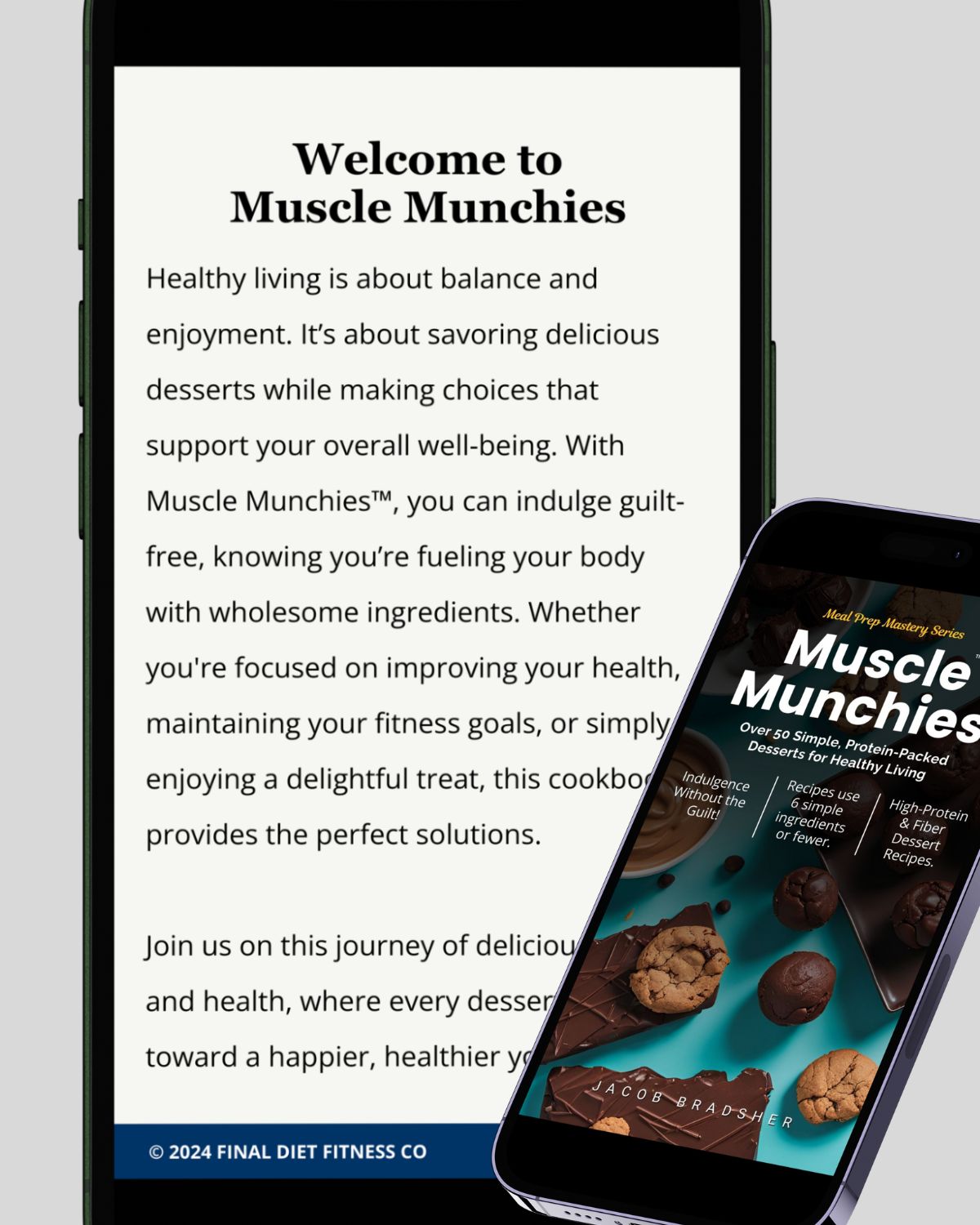 Muscle Munchies Dessert Recipe Book