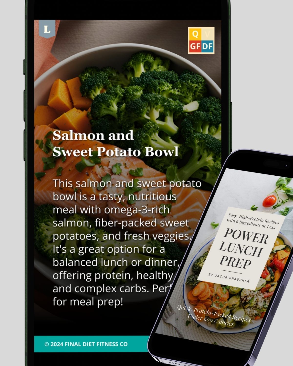 Power Lunch Prep Recipe Book