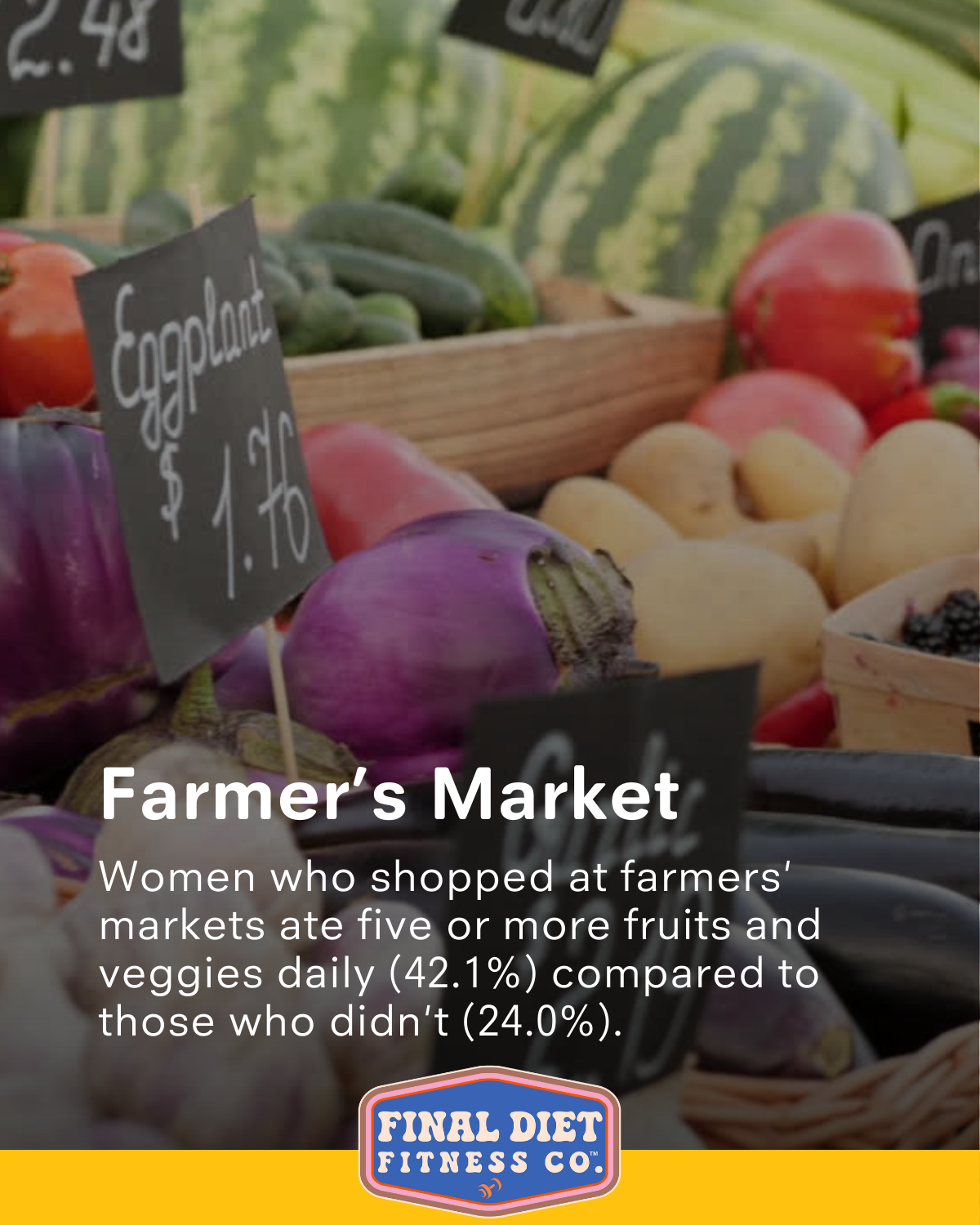 The Farmer's Market Advantage: Boost Your Produce Intake