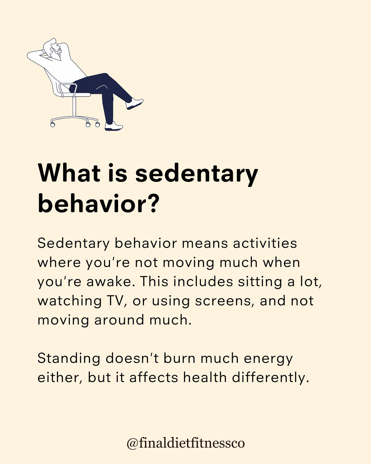 What is Sedentary Behavior?