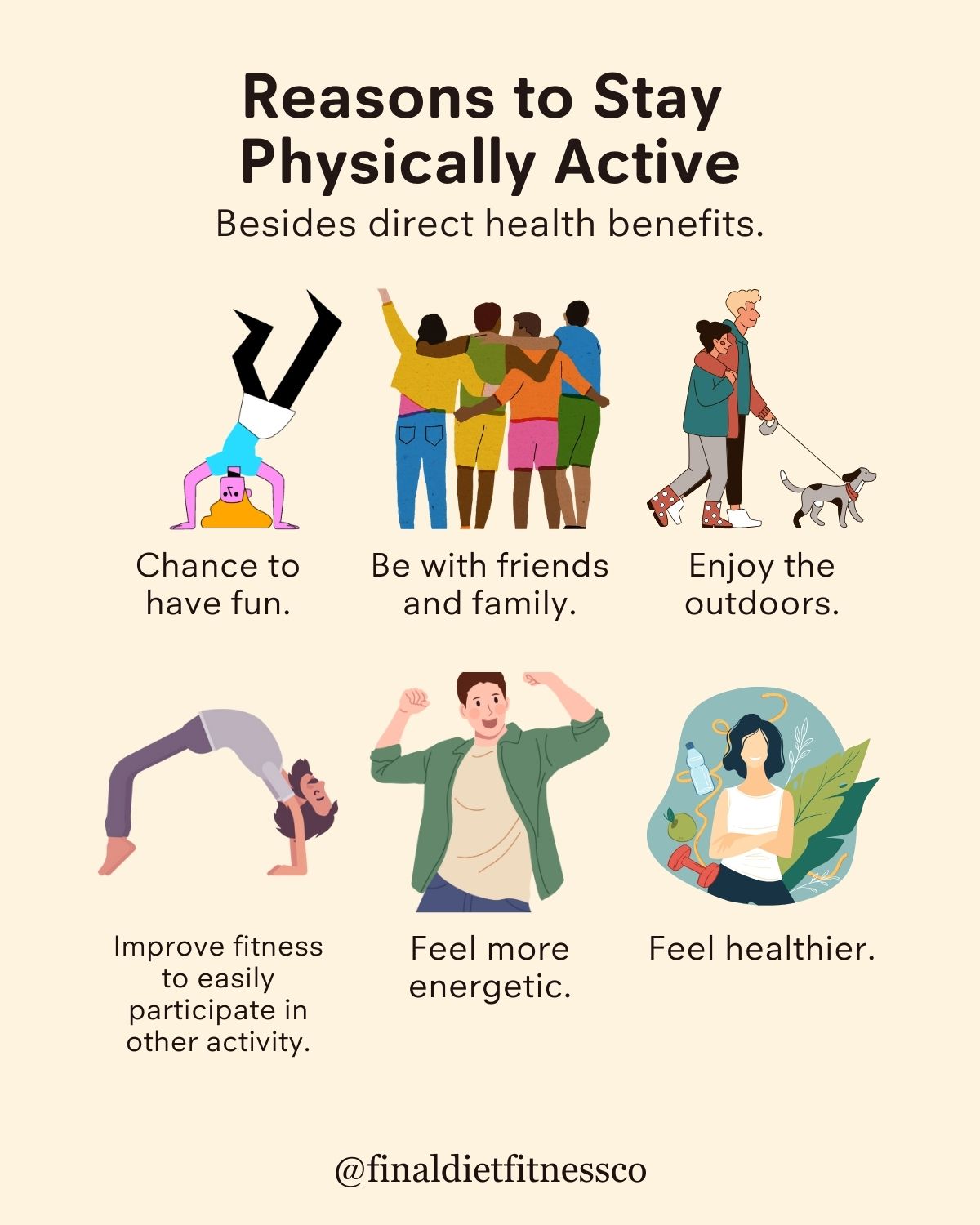 Other Reasons to Stay Physically Active