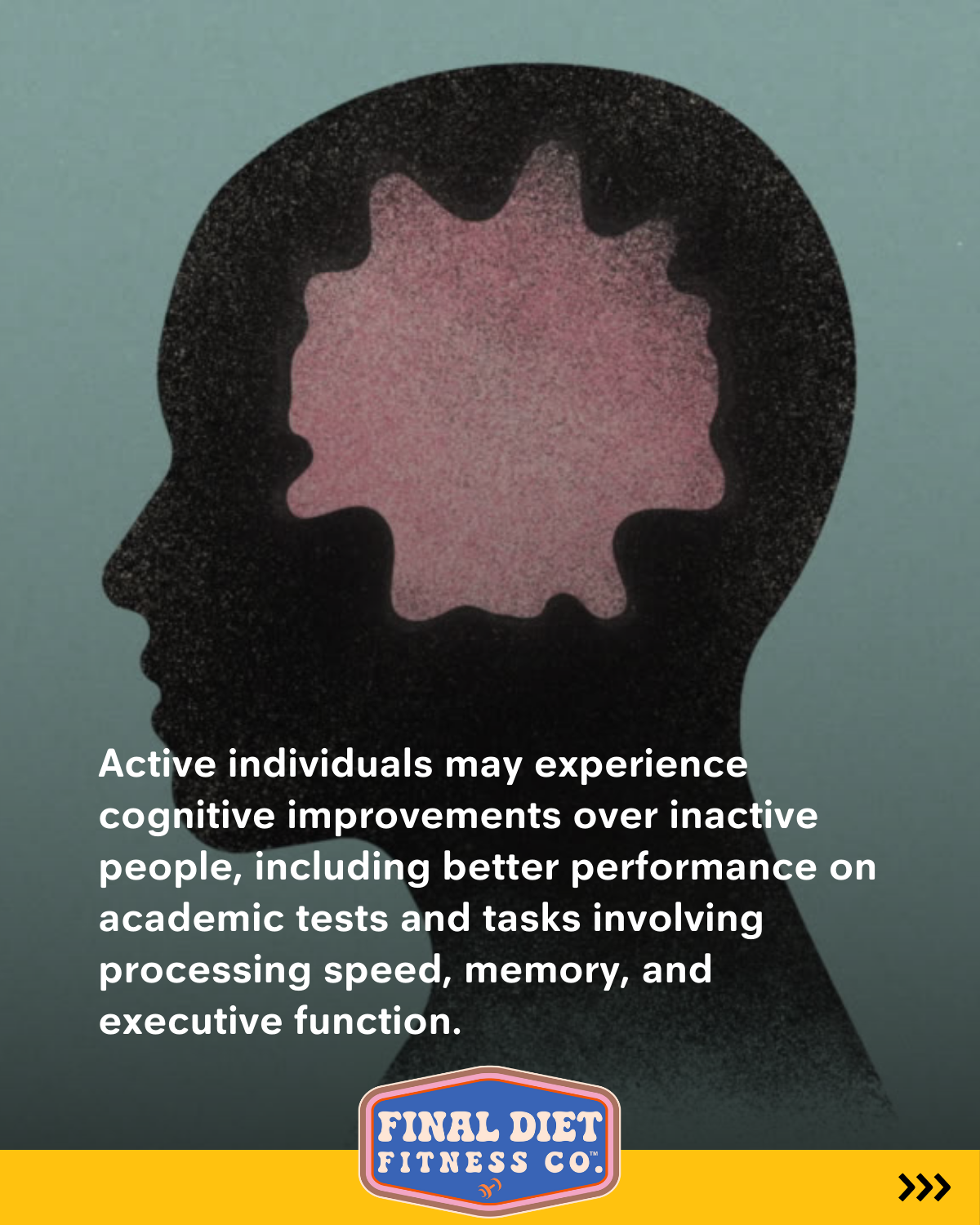 Active People May Experience Cognitive Improvements Over Inactive People