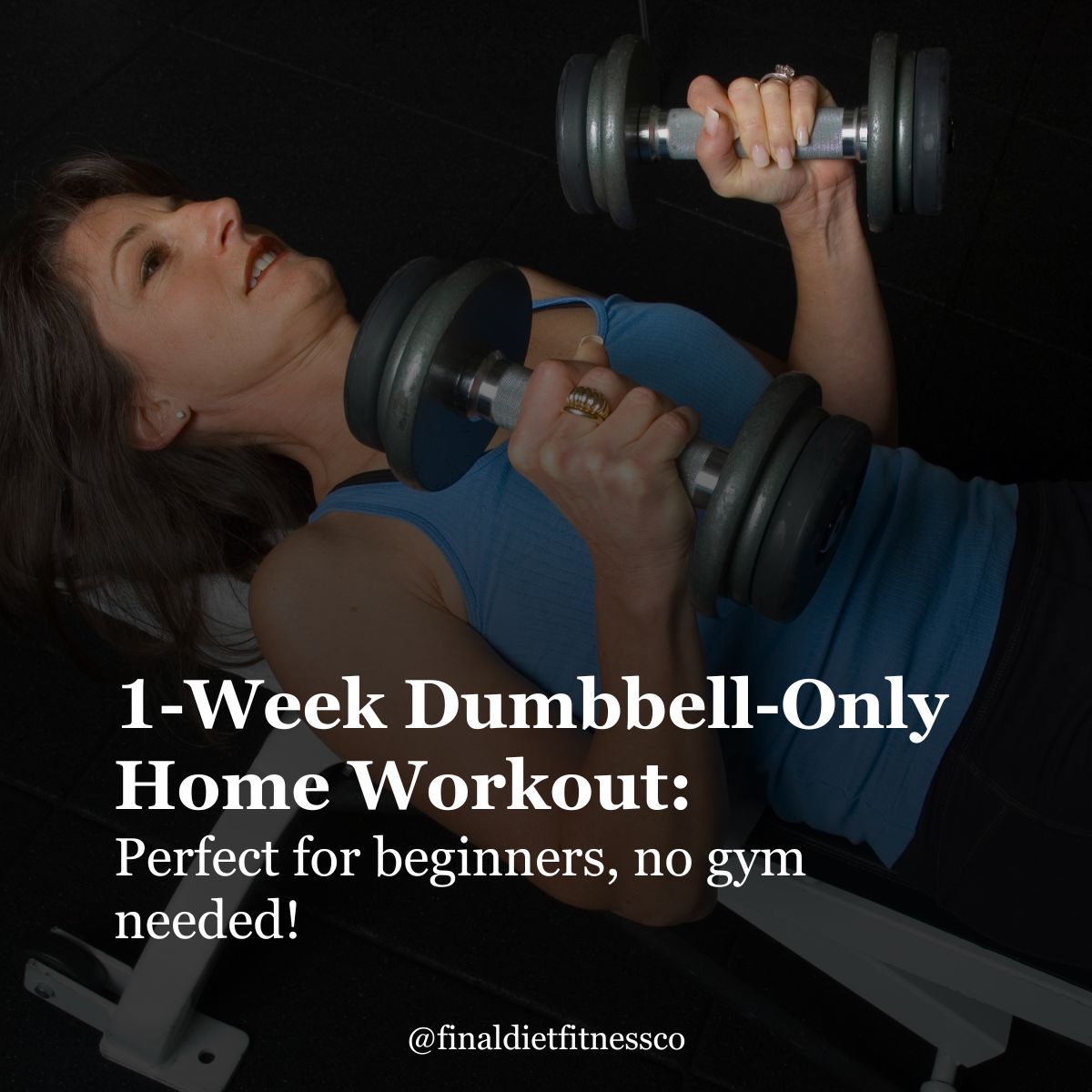 1-Week Dumbbell-Only Home Workout Plan for Beginners