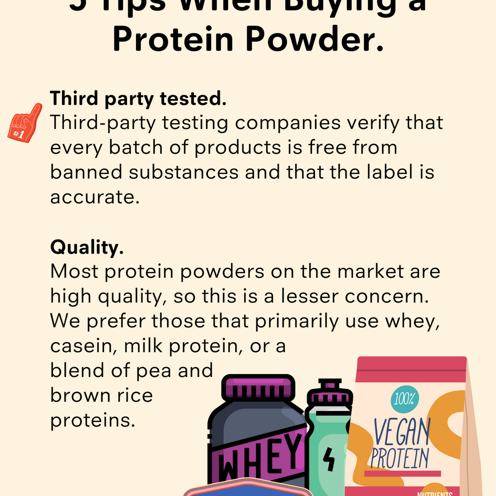 5 Tips When Buying a Protein Powder