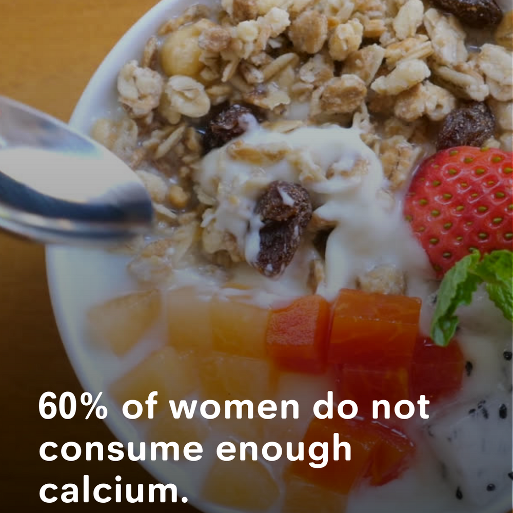 60% of Women Don't Consume Enough Calcium