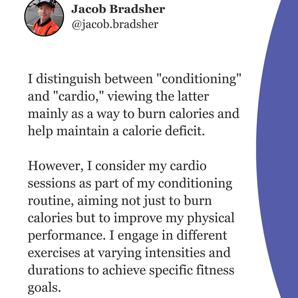 Conditioning Vs Cardio