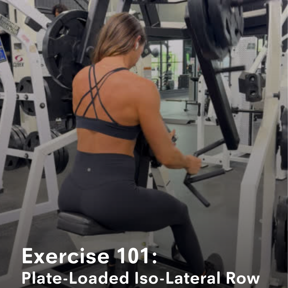 Exercise 101: Plate-Loaded Iso-Lateral Row