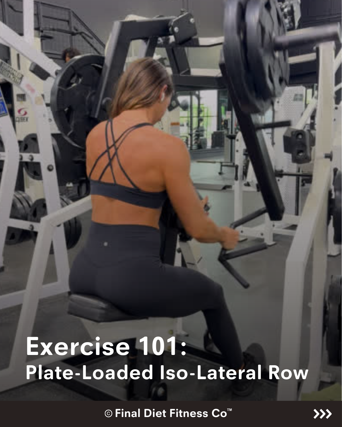 Exercise 101: Plate-Loaded Iso-Lateral Row