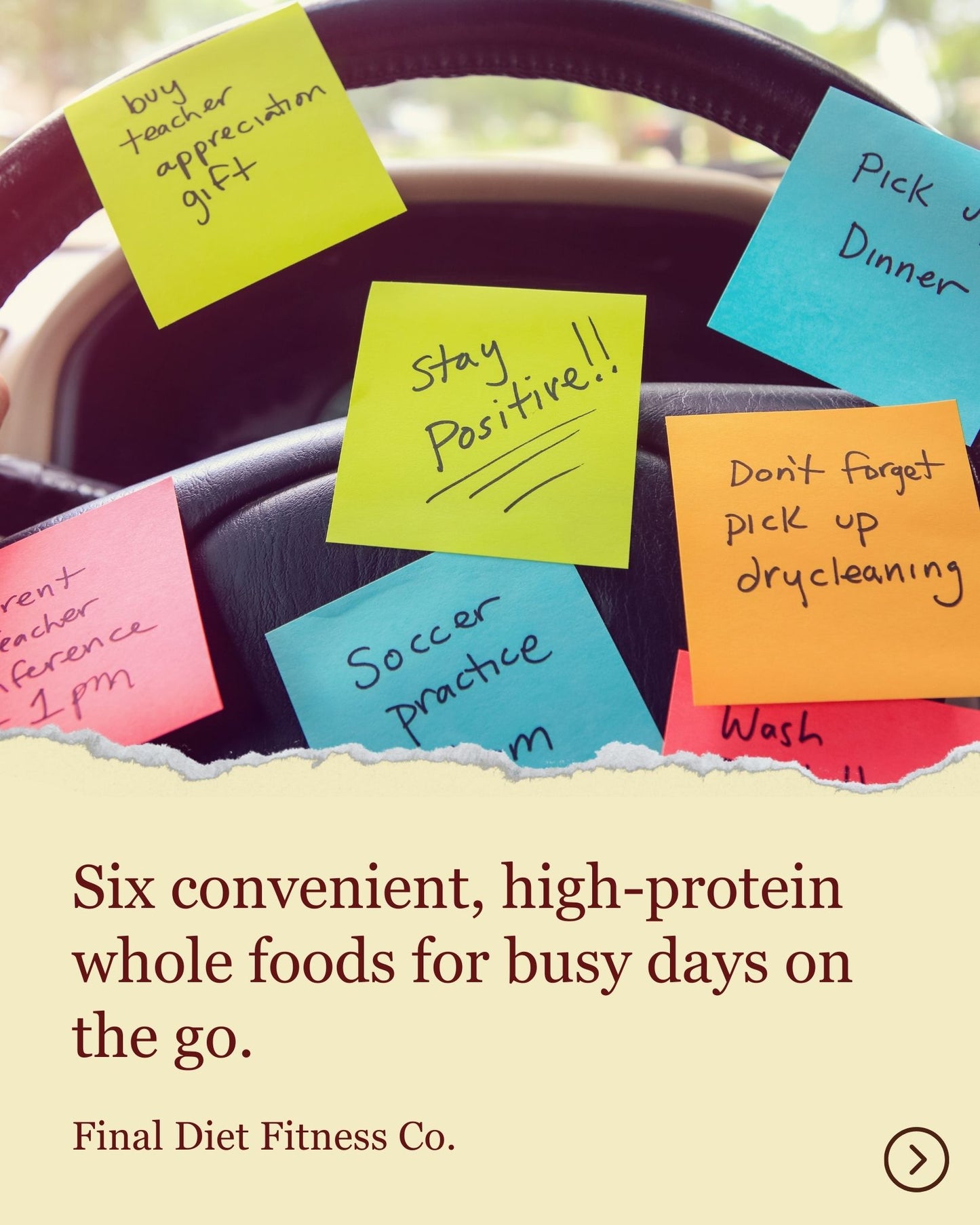 6, High-Protein, Whole Foods for Busy Days