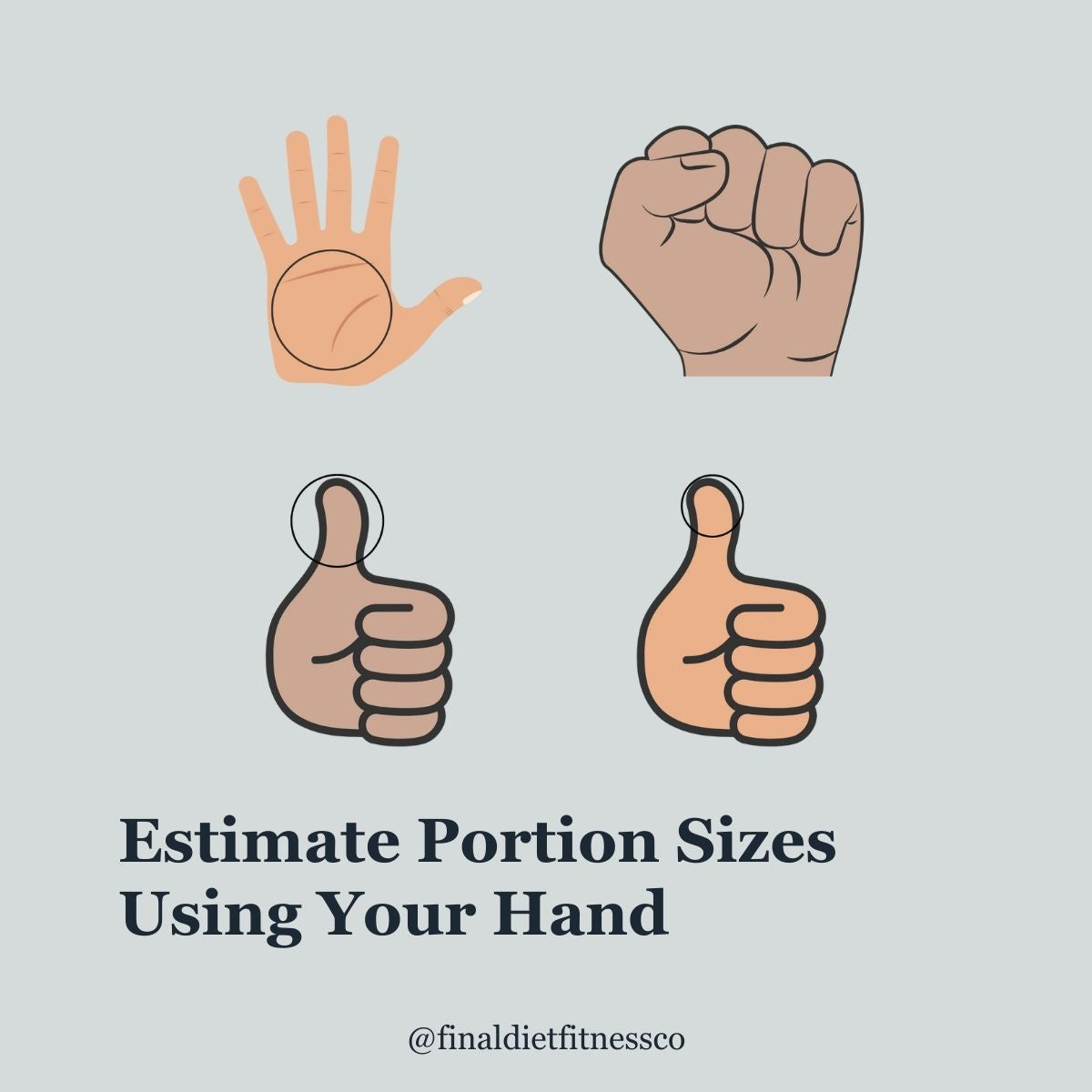 Master Portion Control: 4 Simple Hand Measurements for Healthy Eating