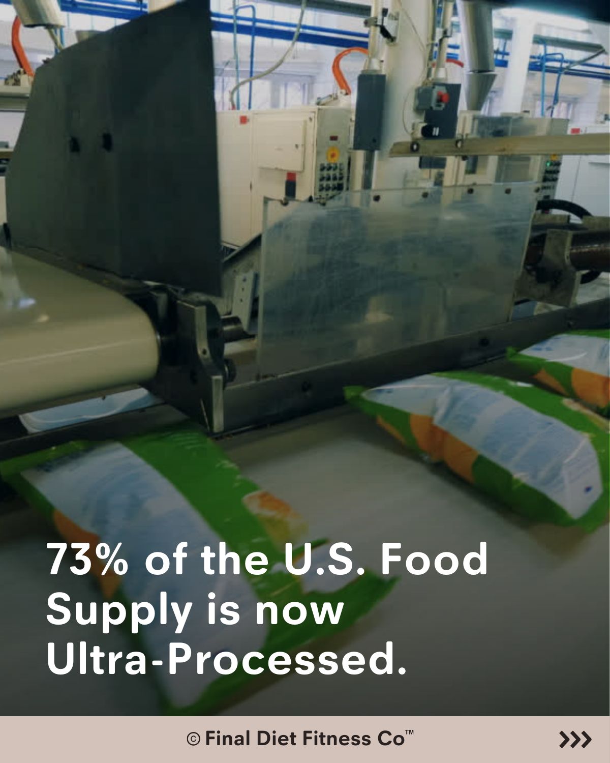 73% of the U.S. Food Supply is now Ultra-Processed