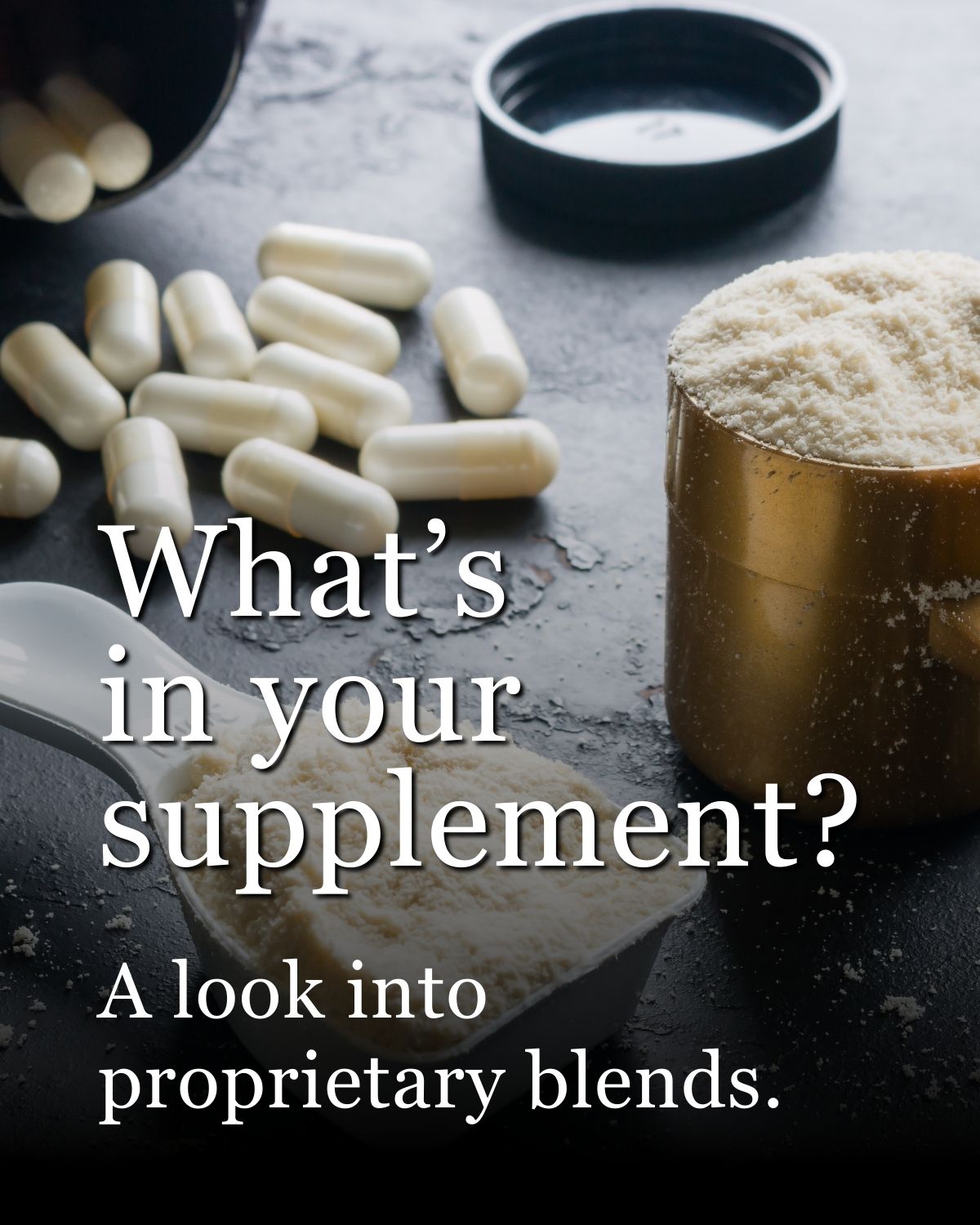 What's in Your Supplement?