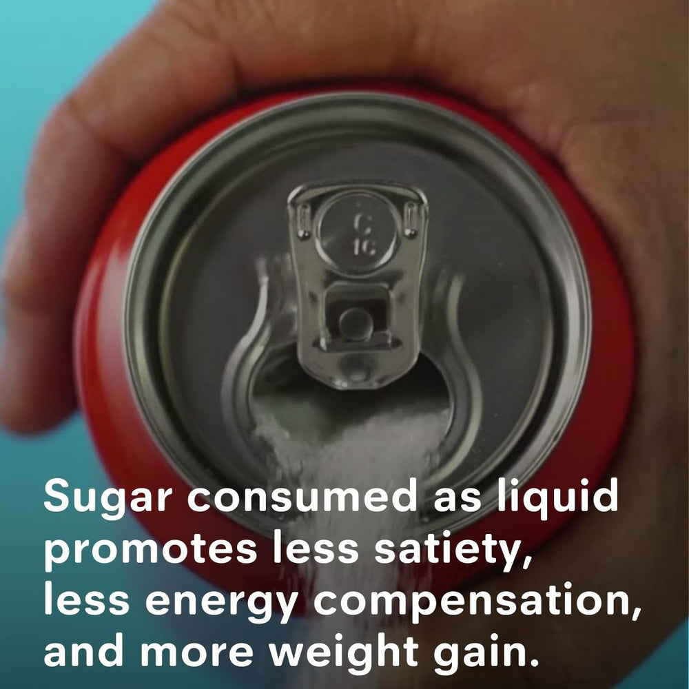 Sugar Consumed as Liquid