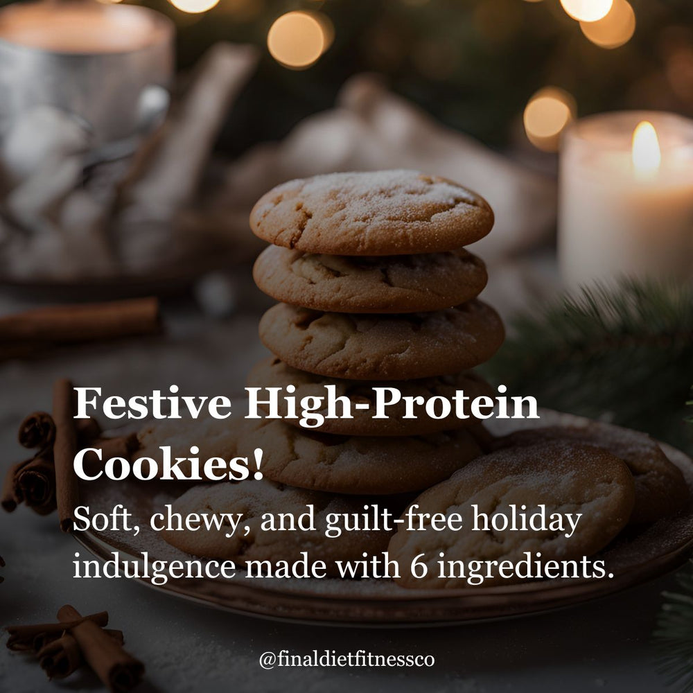 Santa's Protein Cookie Bites