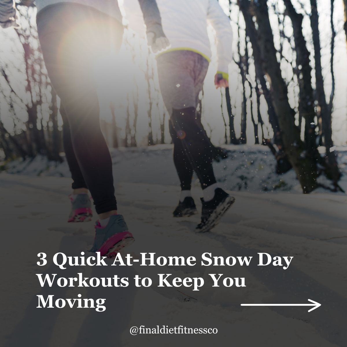3 Quick At-Home Snow Day Workouts to Keep You Moving