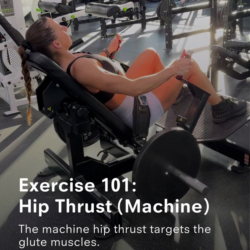 Exercise 101: Hip Thrust Machine