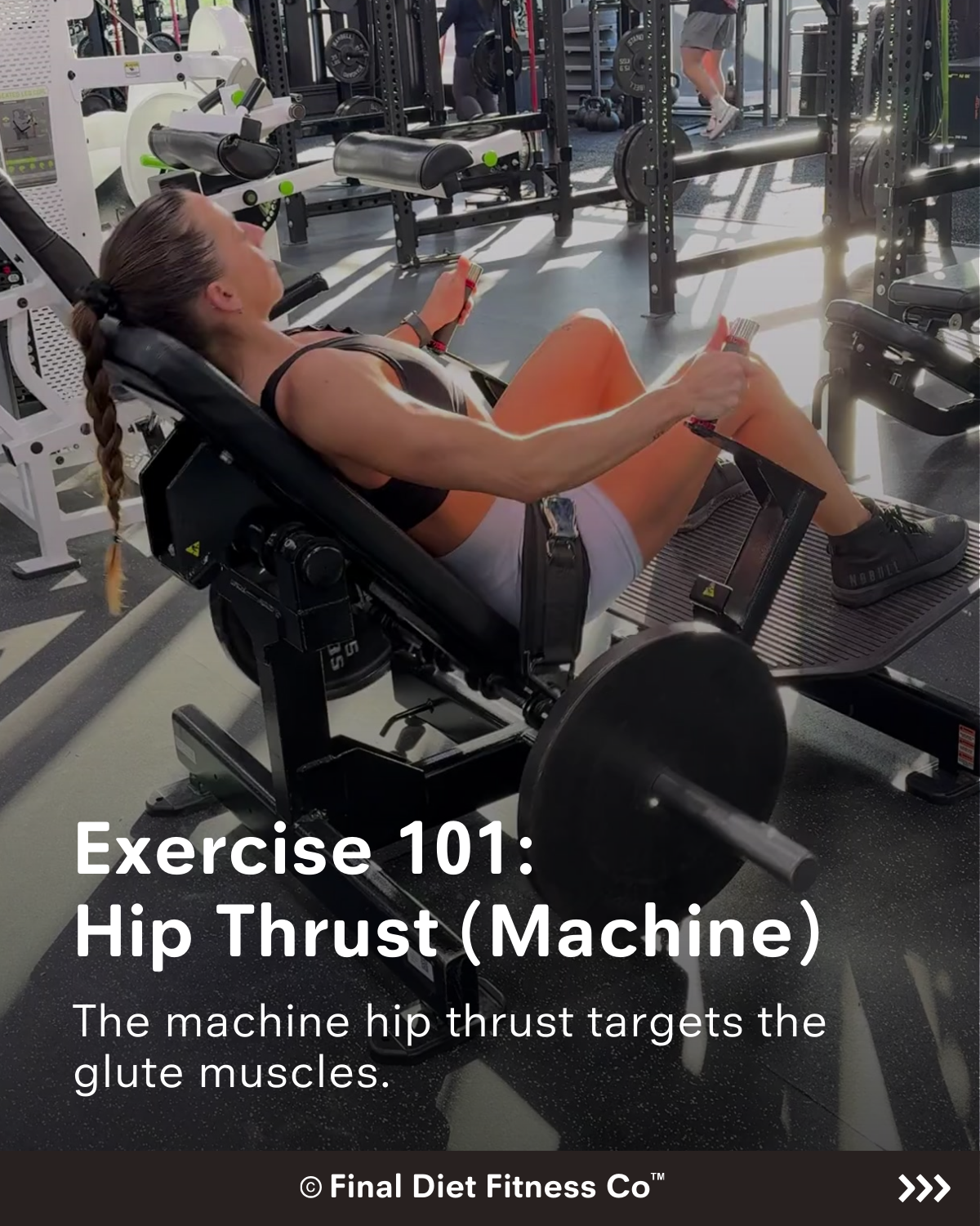 Exercise 101: Hip Thrust Machine