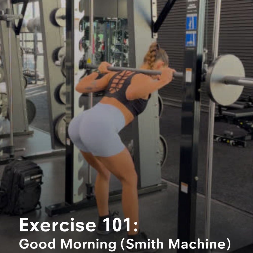 Exercise 101: Good Morning (Smith Machine)