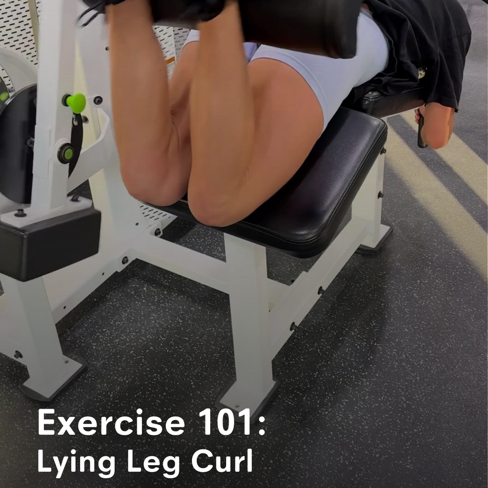 Exercise 101: Lying Leg Curl