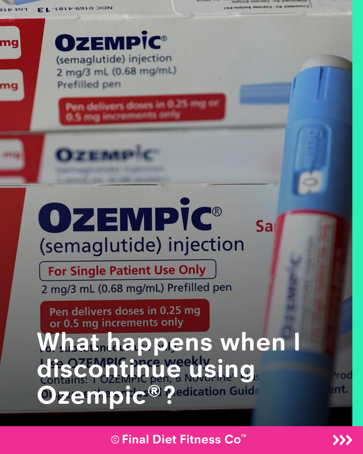 What Happens When People Discontinue Using Ozempic and Helpful Tips