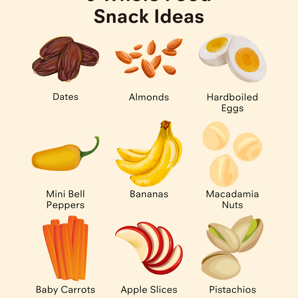 Whole Food Snack Ideas for Quick, Healthy Energy