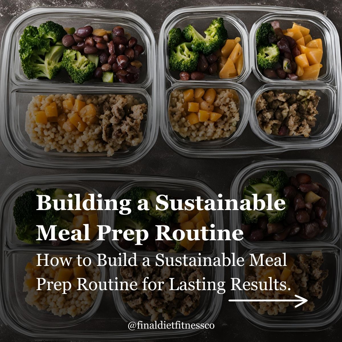 How to Build a Sustainable Meal Prep Routine for Lasting Results