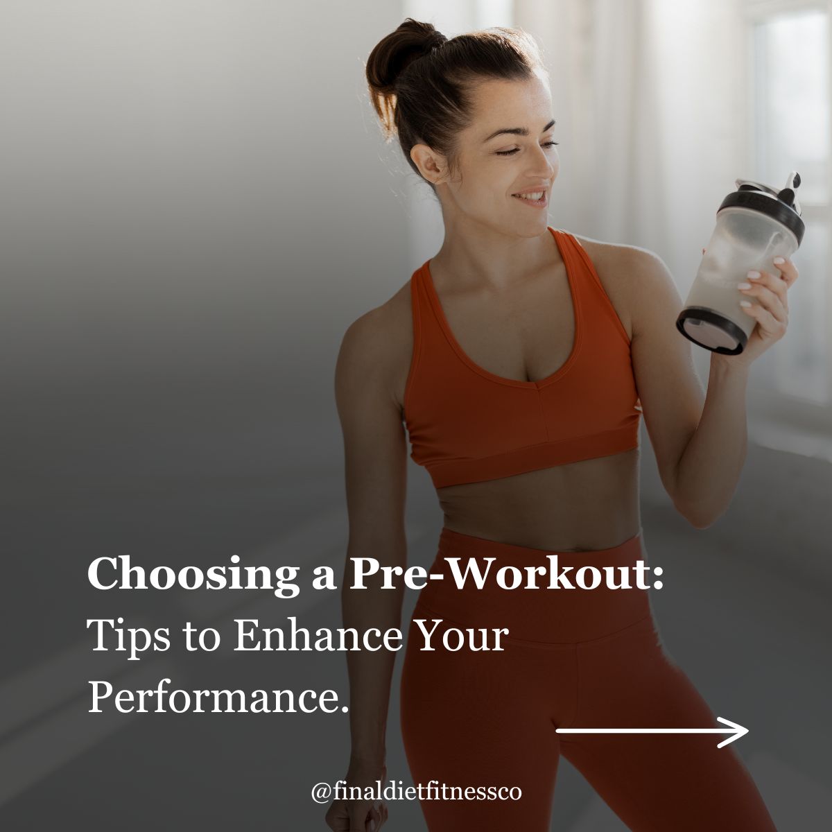 How to Choose the Right Pre-Workout for Your Fitness Goals