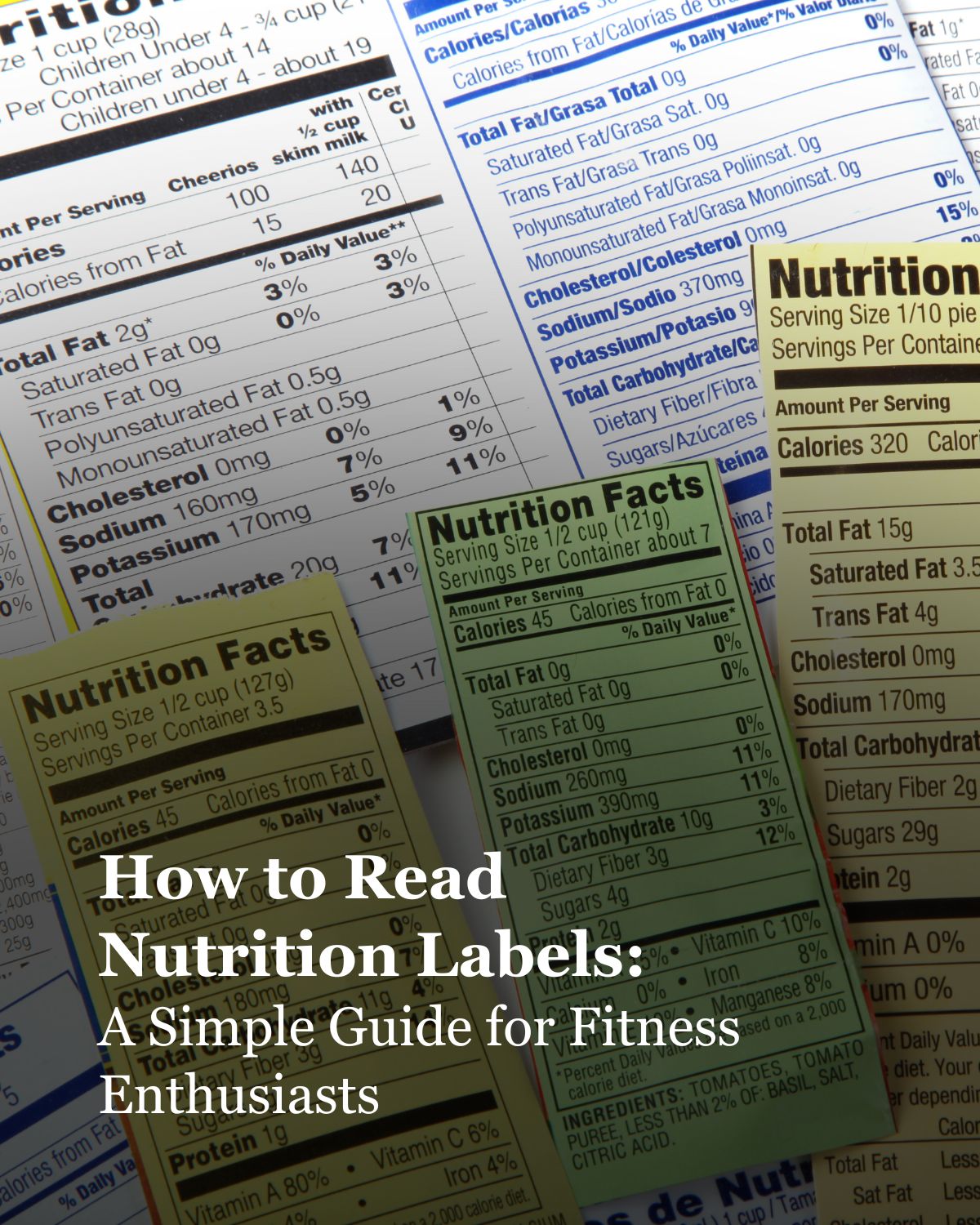 How to Read Nutrition Labels: A Simple Guide for Fitness Enthusiasts