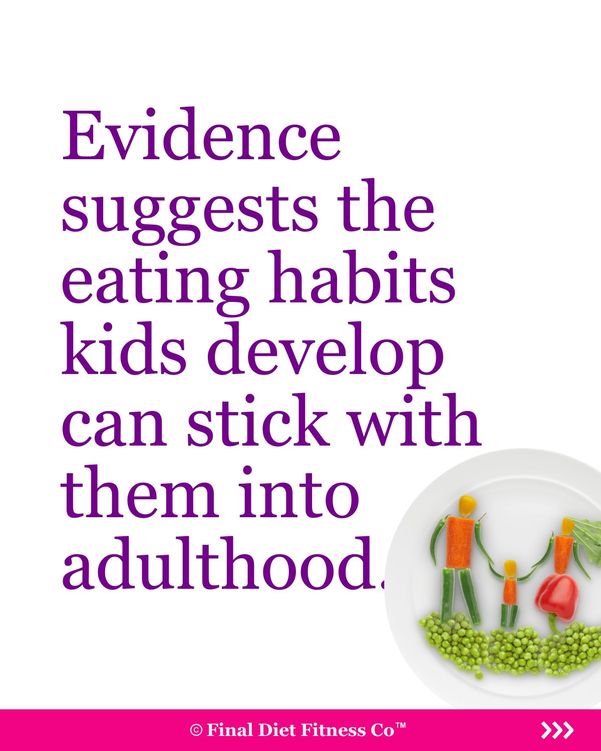 Eating Habits of Kids to Adulthood