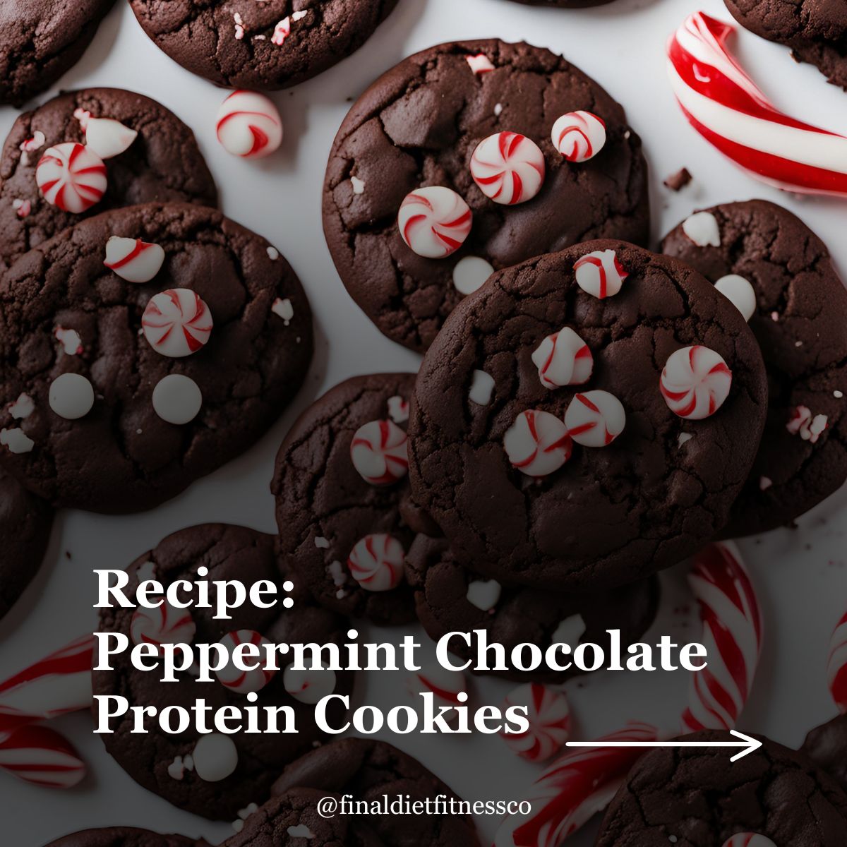 Recipe: Peppermint Chocolate Protein Cookies