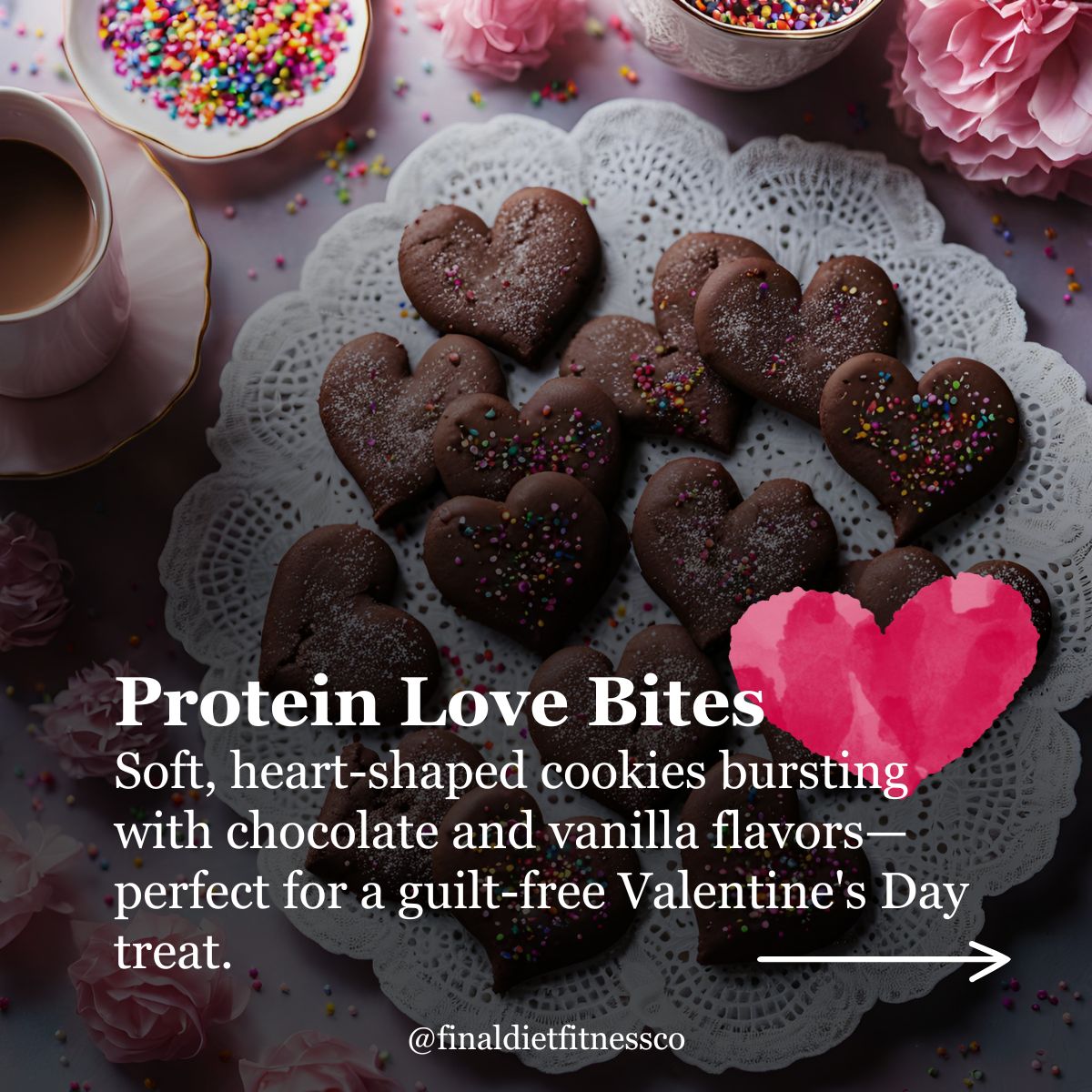 Protein Love Bites – Guilt-Free Valentine’s Day Treat