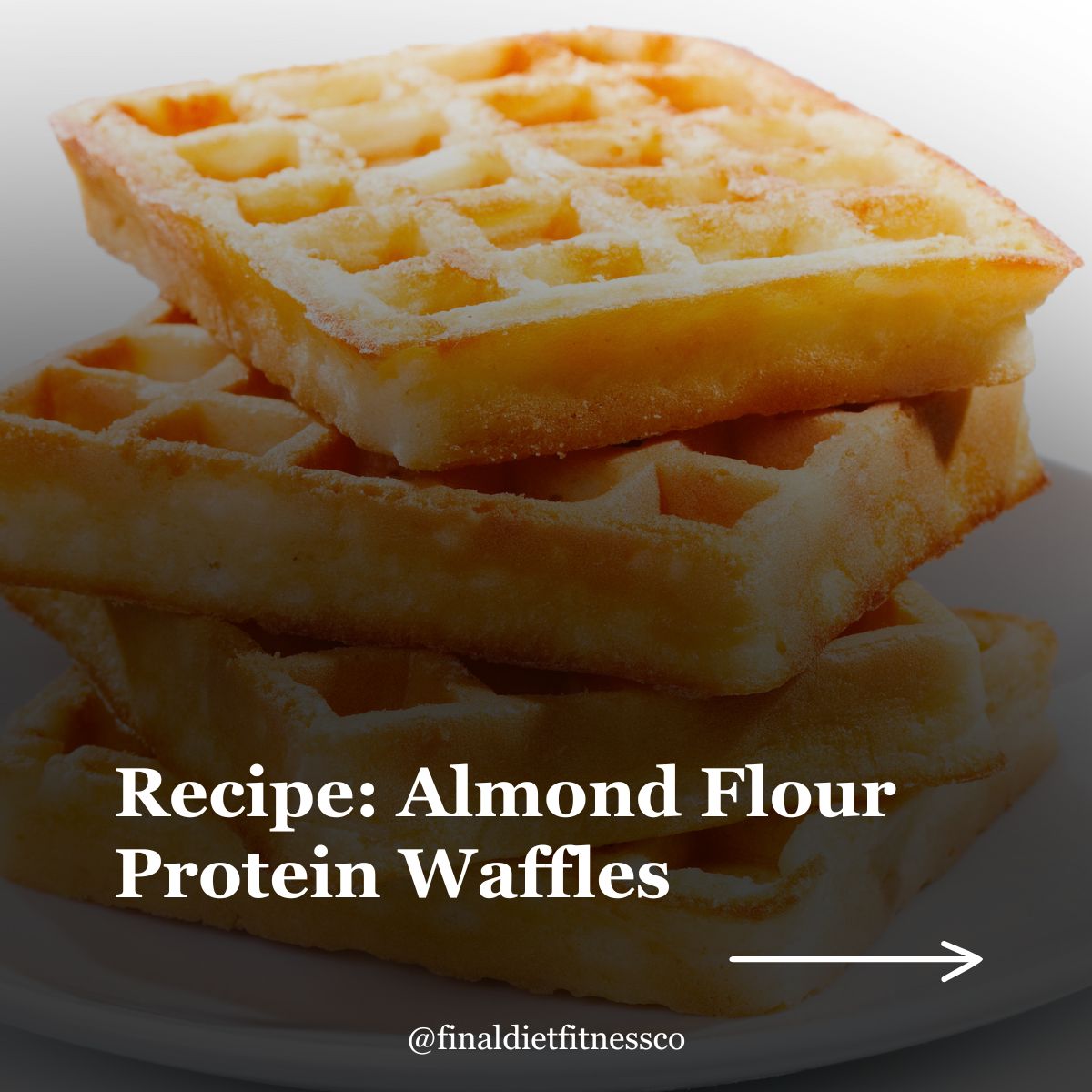 Recipe: Almond Flour Protein Waffles: A Low-Carb, High-Protein Breakfast Option