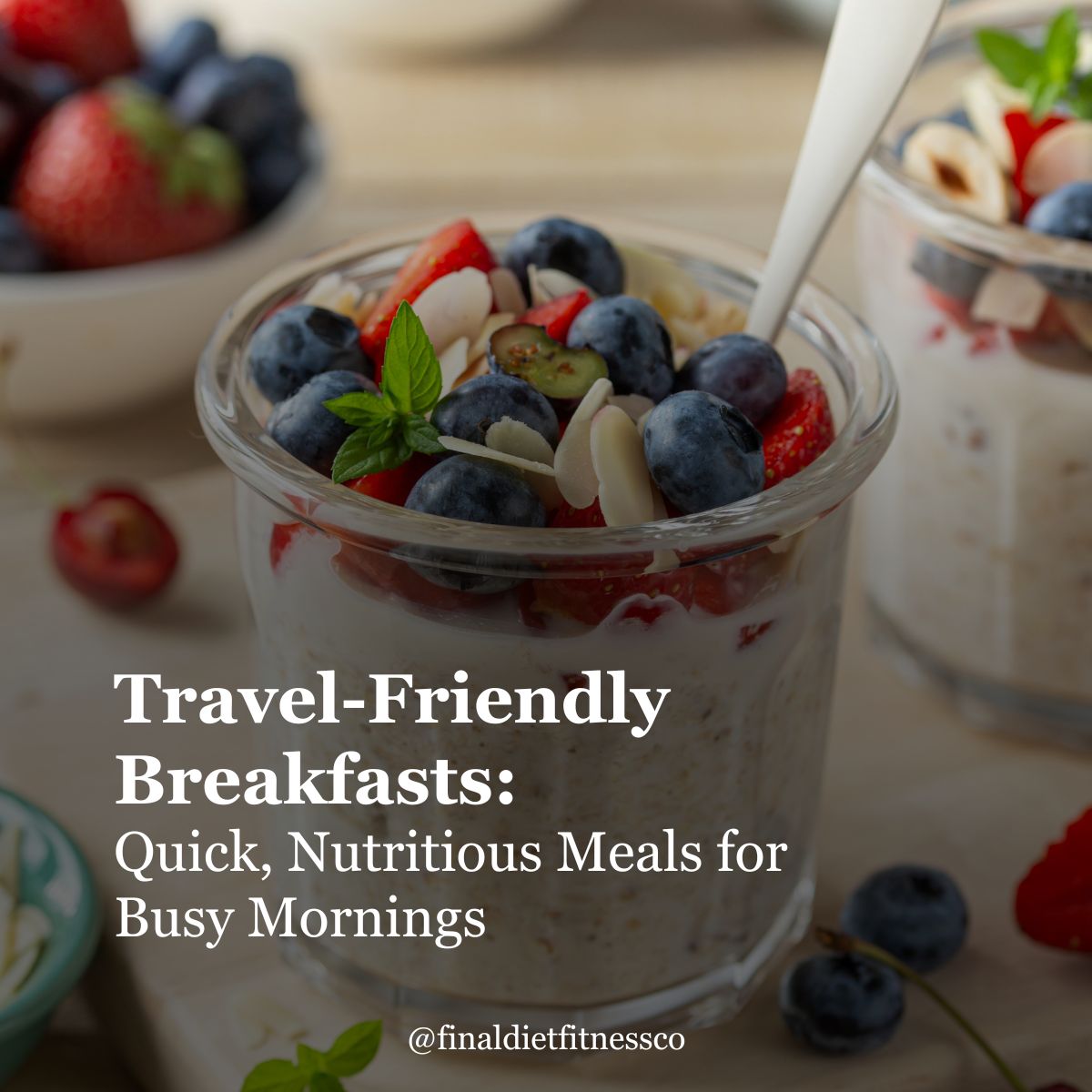 Travel-Friendly Breakfasts: Quick, Nutritious Meals for Busy Mornings