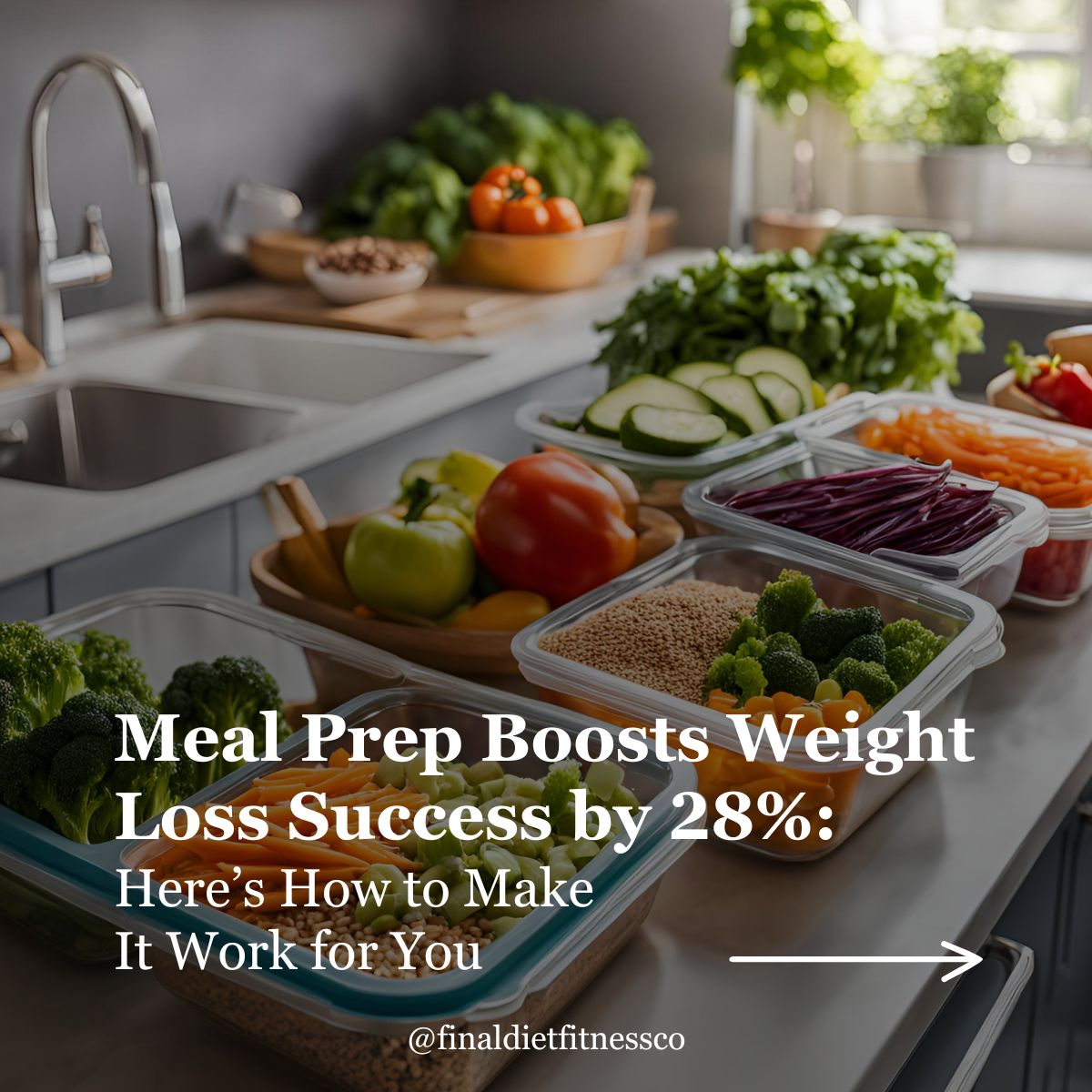 Meal Prep Boosts Weight Loss Success by 28%: Here’s How to Make It Work for You