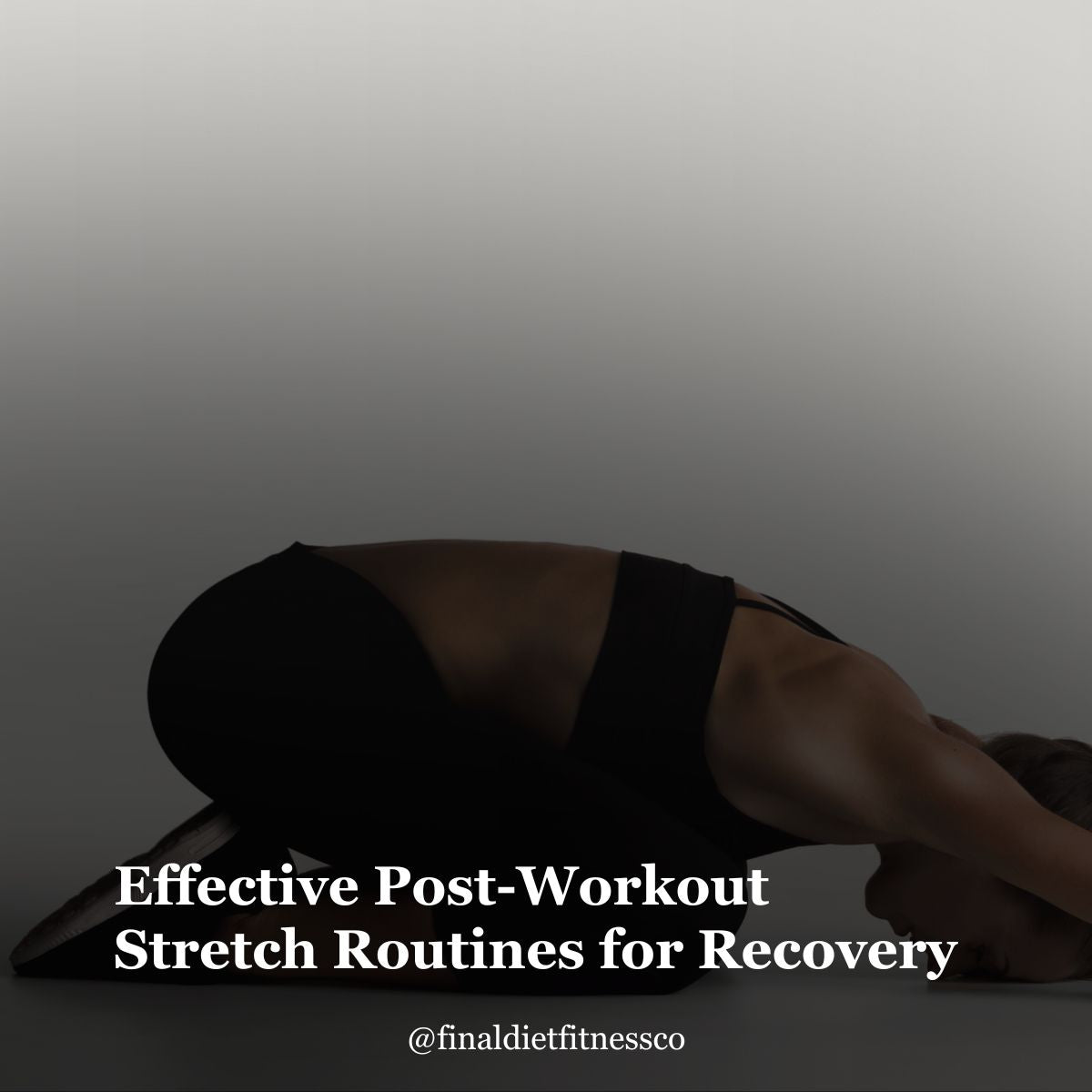 Effective Post-Workout Stretch Routines for Recovery