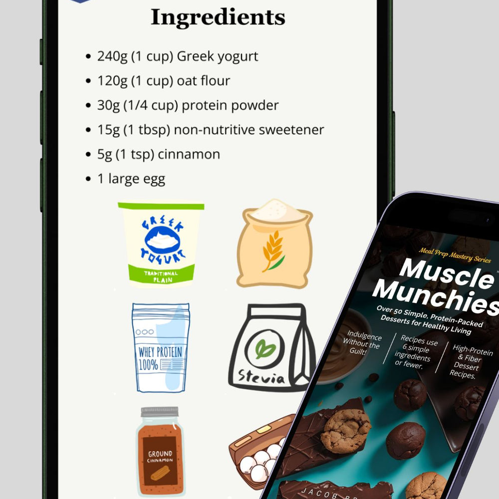 
                  
                    Muscle Munchies Dessert Recipe Book
                  
                