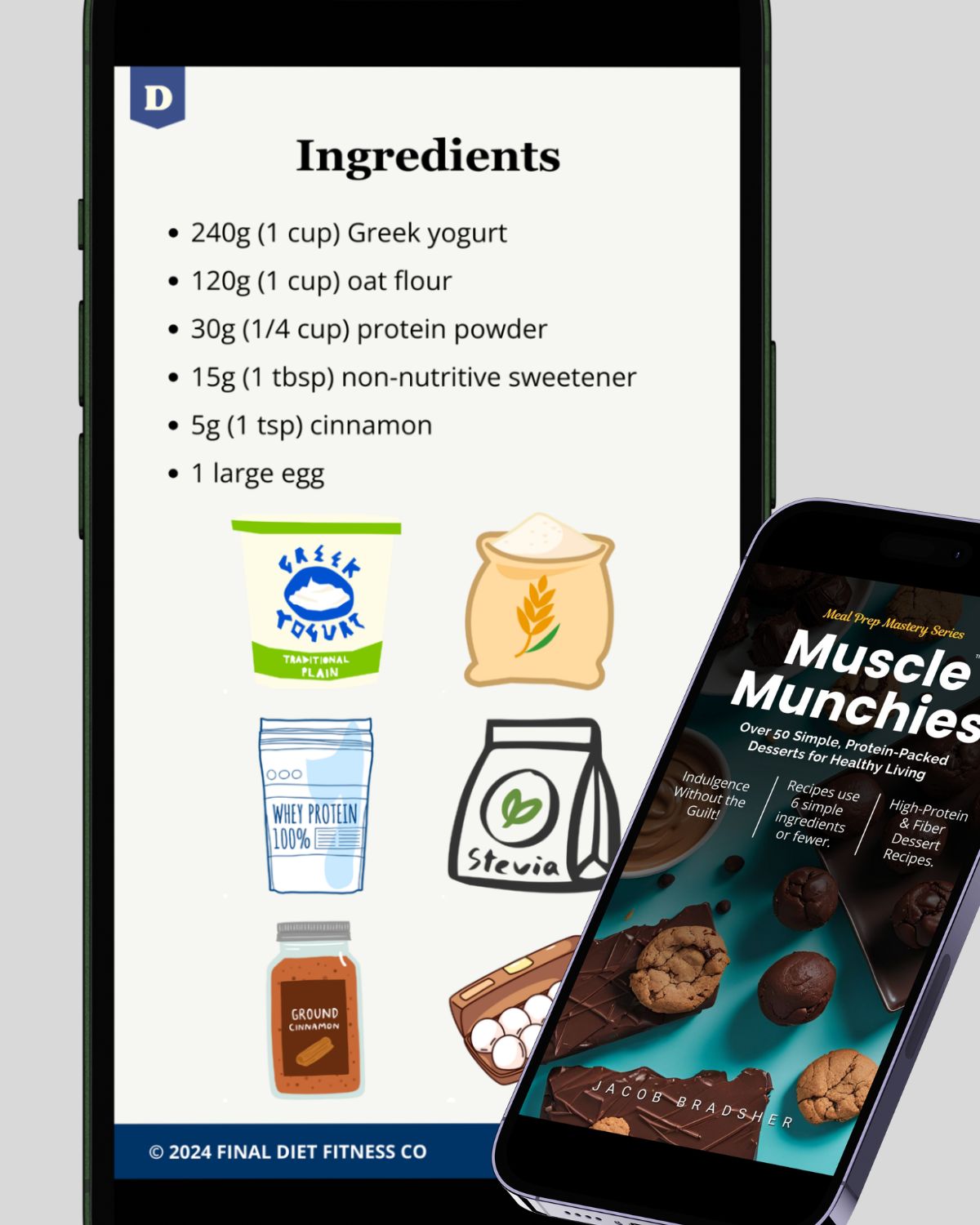 
                  
                    Muscle Munchies Dessert Recipe Book
                  
                