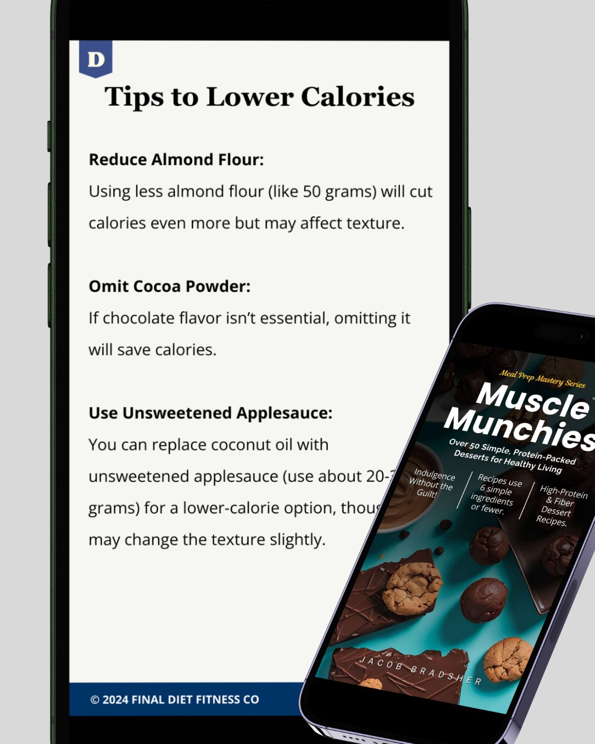 
                  
                    Muscle Munchies Dessert Recipe Book
                  
                