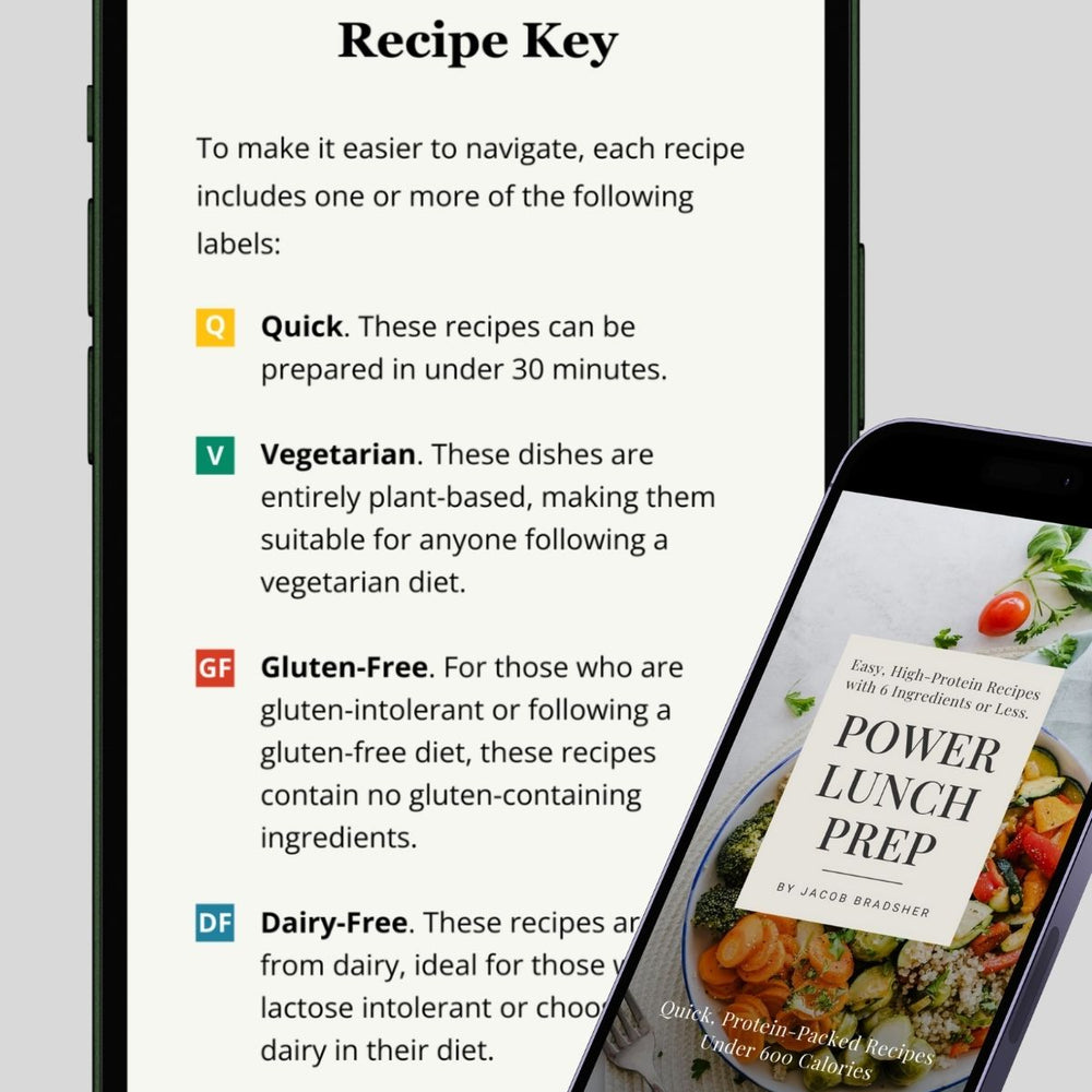 
                  
                    Power Lunch Prep Recipe Book
                  
                