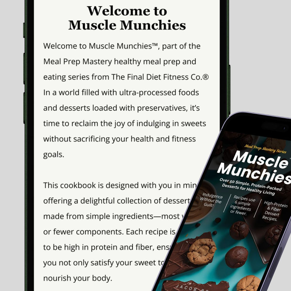 
                  
                    Muscle Munchies Dessert Recipe Book
                  
                