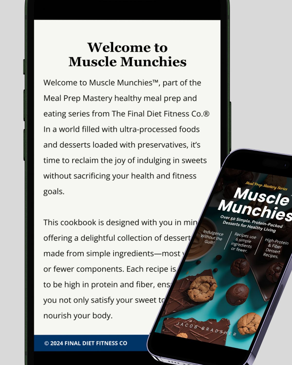 
                  
                    Muscle Munchies Dessert Recipe Book
                  
                