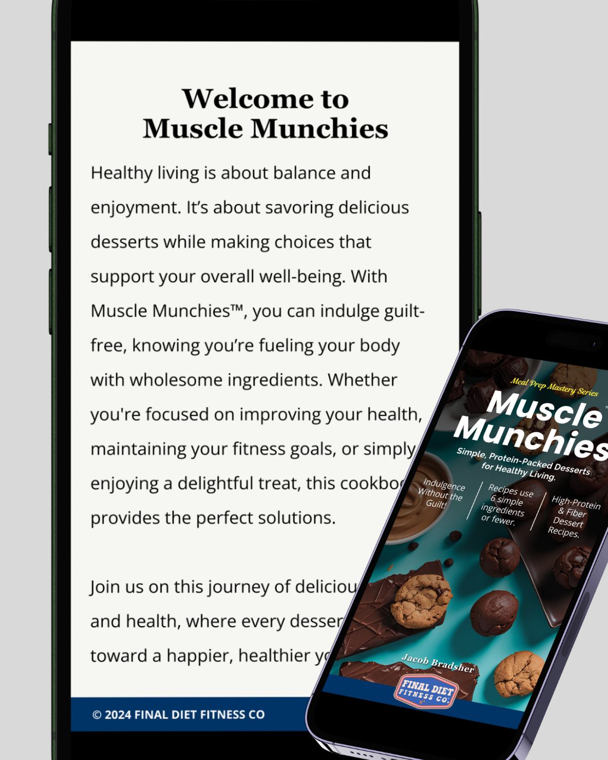 
                  
                    Muscle Munchies Dessert Cookbook
                  
                