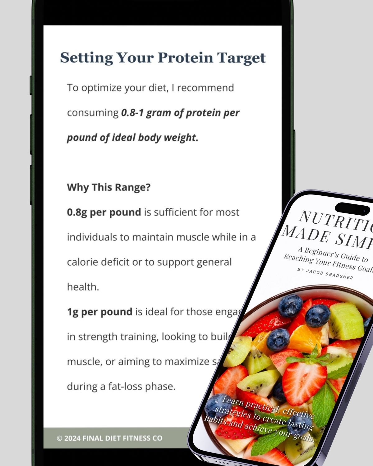 
                  
                    Nutrition Made Simple: A Beginner’s Guide to Reaching Your Fitness Goals
                  
                