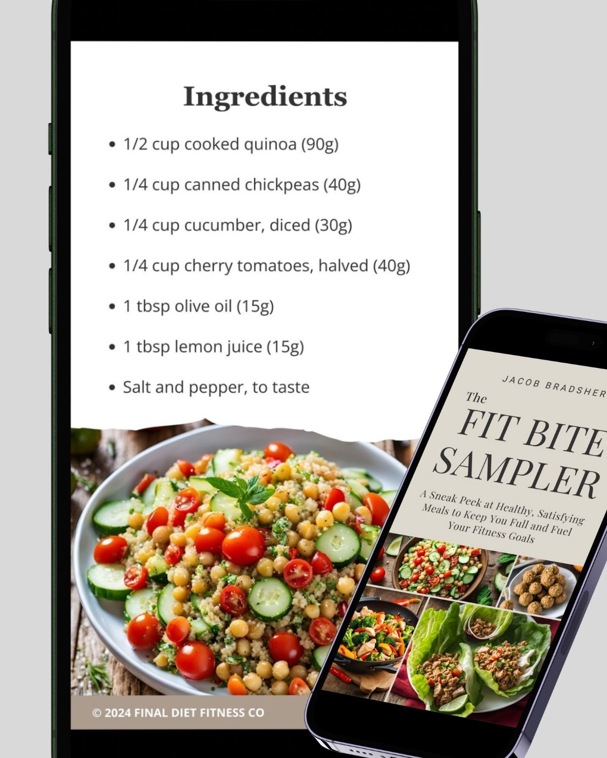 
                  
                    The Fit Bite Sampler: A Free Healthy, High-Protein Recipe Book
                  
                