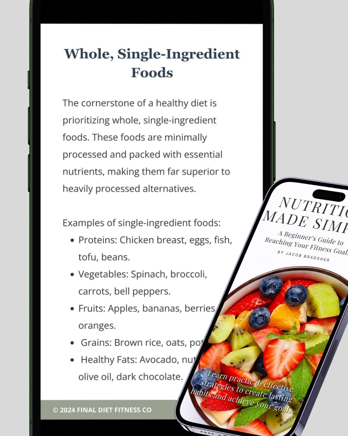 
                  
                    Nutrition Made Simple: A Beginner’s Guide to Reaching Your Fitness Goals
                  
                