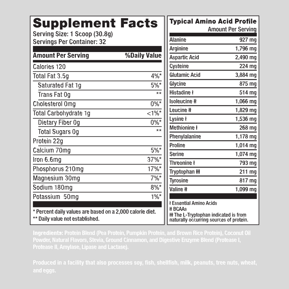 
                  
                    Vegan Protein Isolate
                  
                